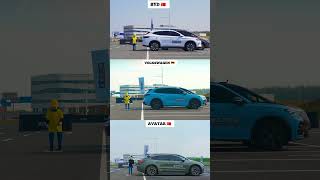 Reverse AEB Test: BYD VS Volkswagen VS Avatr VS Toyota — Smart SUV Safety Showdown