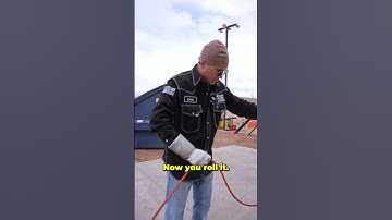 How to roll up a cord #shorts