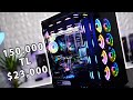 23000  gaming render and streaming pc in one case