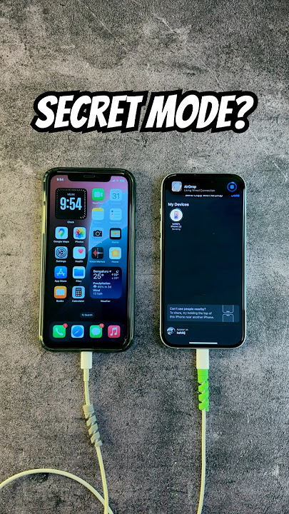 AirDrop Has A Secret Mode!