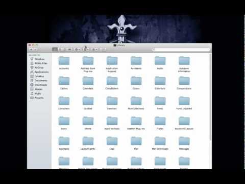 FIND YOUR LIBRARY IN MAC OS X, OS X FASTEST, EASIEST WAY