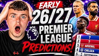 My 1-20 Premier League Predictions 26/27! News