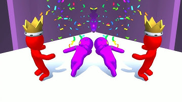 COLOR RUN STICKMAN 3D ( IOS & ANDROID) GAMEPLAY WALKTHROUGH PART 23