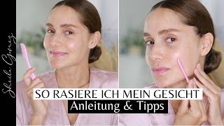 So rasiere ich mein Gesicht | Meine Gesichtsrasur-Routine | Anleitung, Tipps & Tricks | Sheila Gomez
