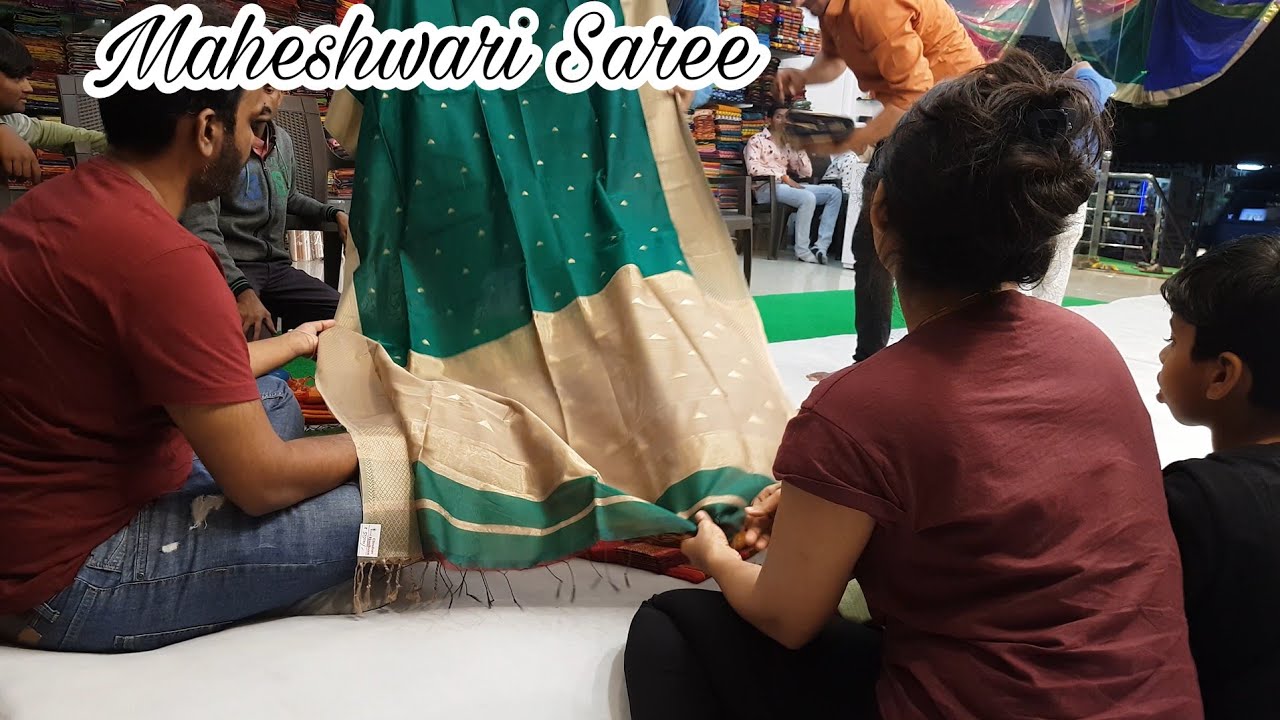 Indore trip | Ep3 Maheshwari saree| Handloom saree | Vihang