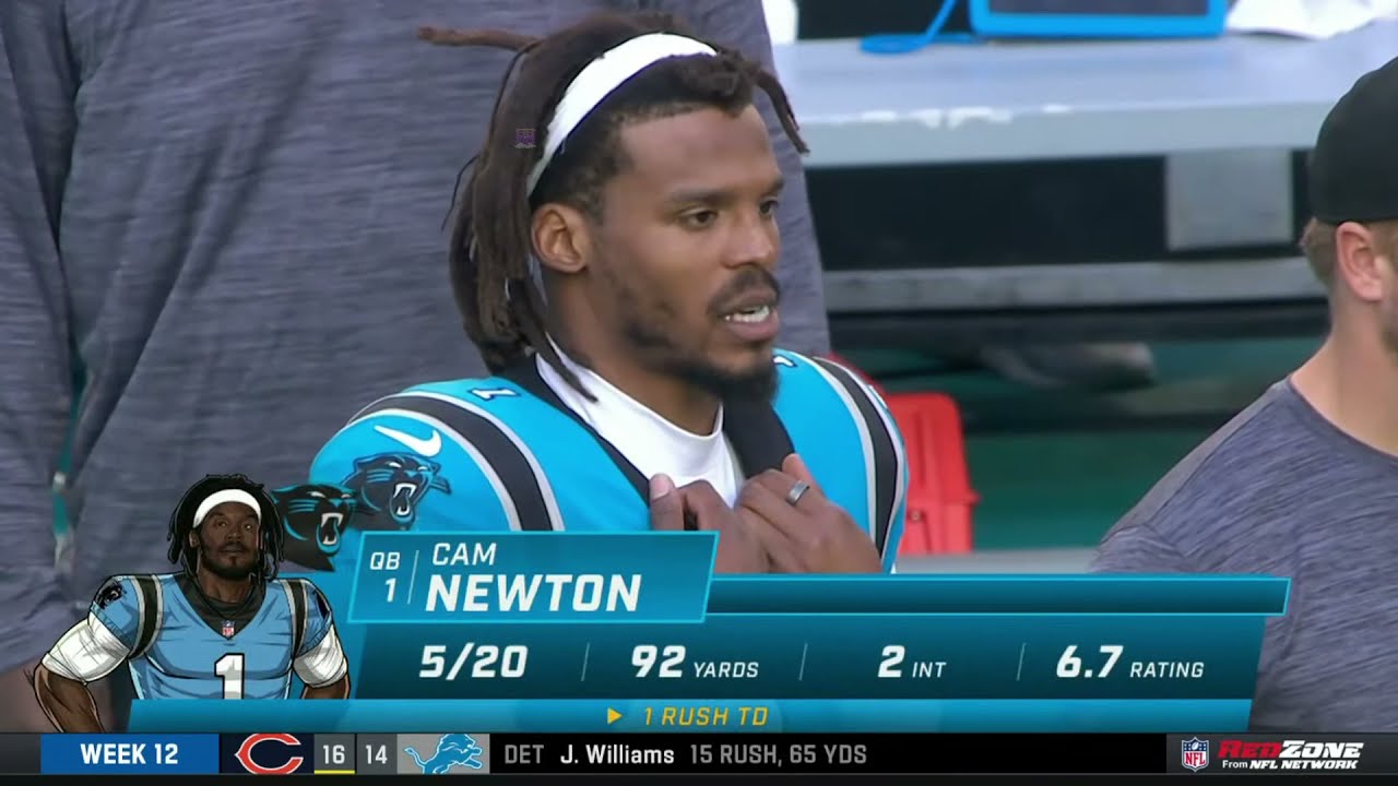 Cam Newton gets benched vs. Dolphins