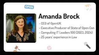 Amanda Brock: AI policy, open source, and neurodiversity