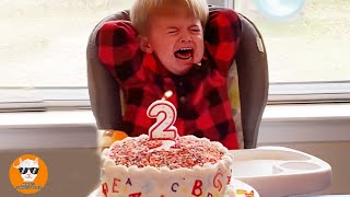 Baby Crying Because of Blowing Candles FAILS #7 ★ Funny Babies Blowing Candle Fail
