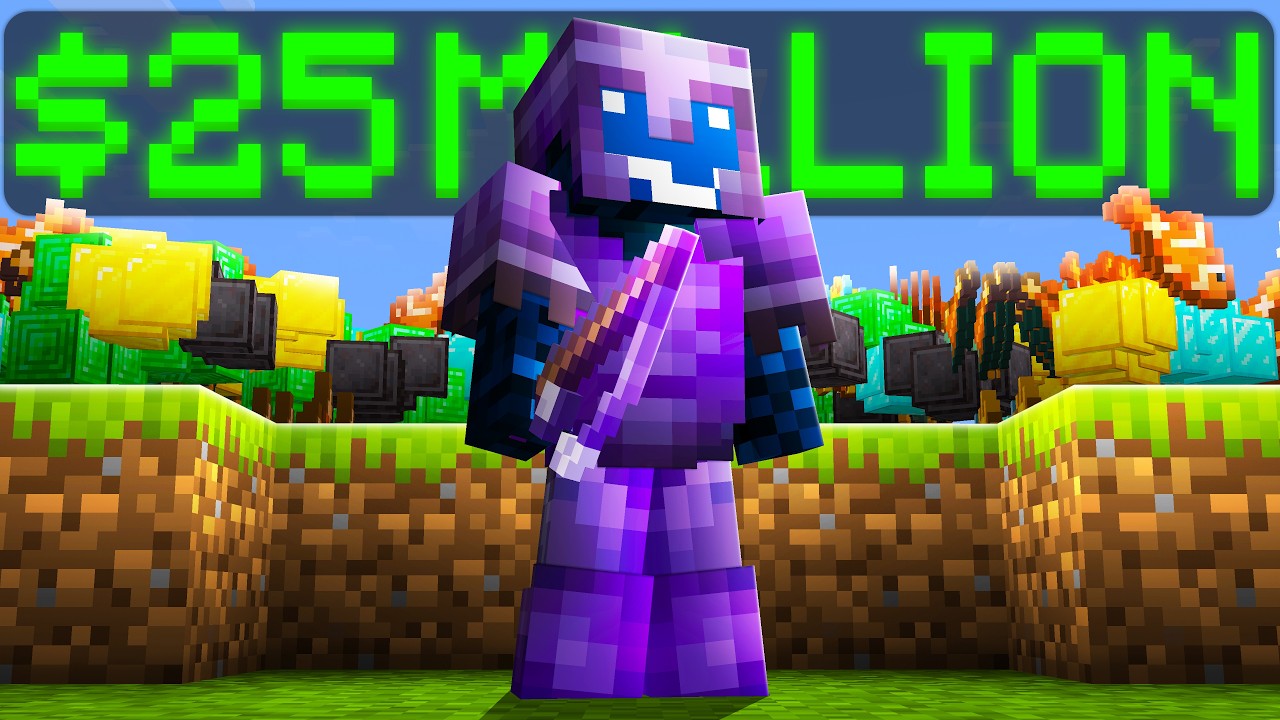 $0 to $25M Dollars STARTING from a fishing rod (DonutSMP)