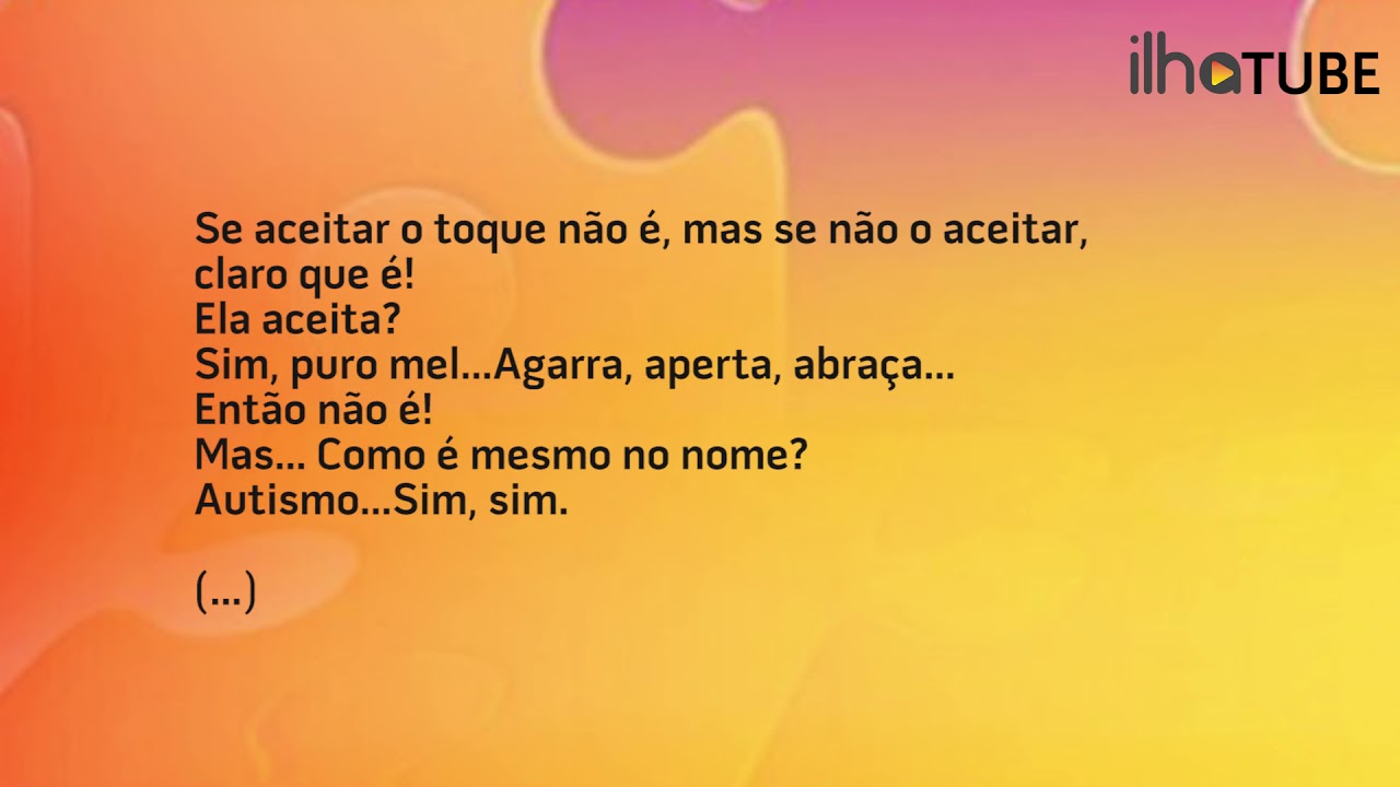 Poema Sobre Autismo Com Rimas - RETOEDU