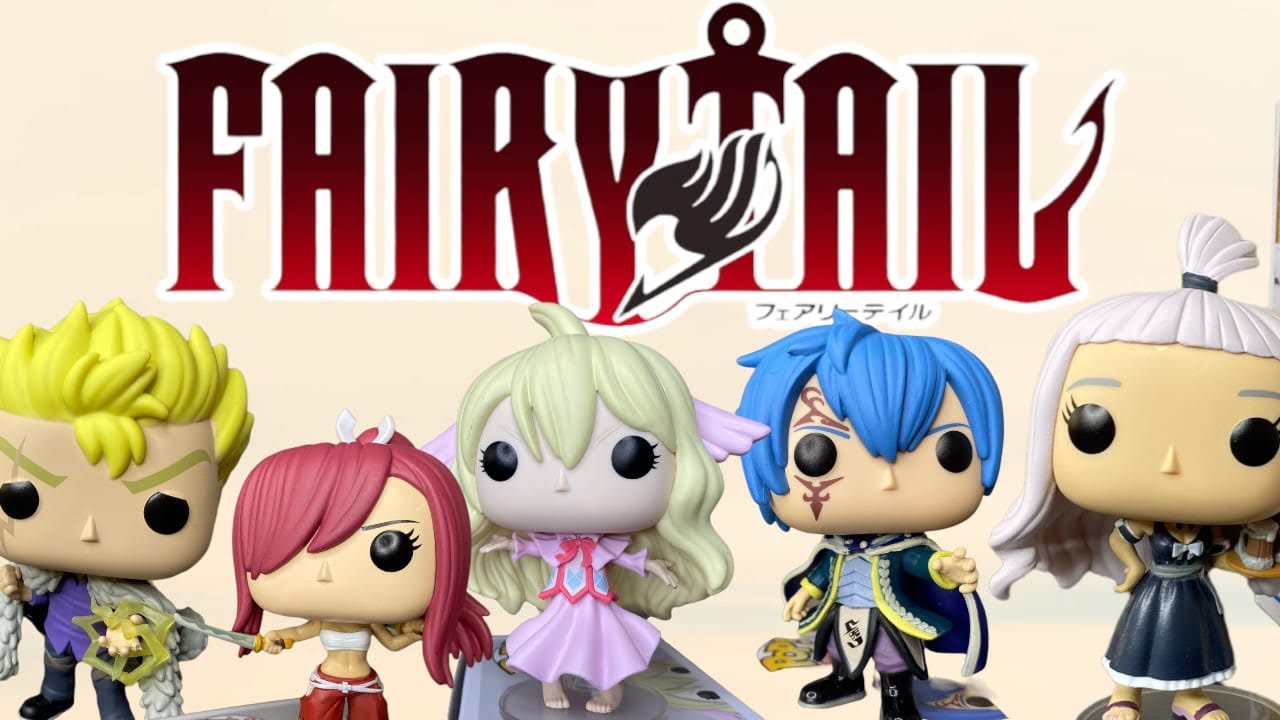 Unboxing Funko Pop Fairy Tail Completo, 5 Funkos - Youtube
