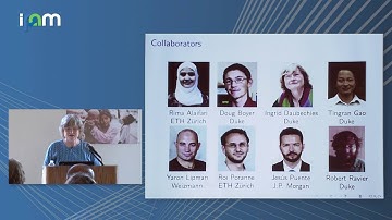 Ingrid Daubechies: "Bones, Teeth and Animation"