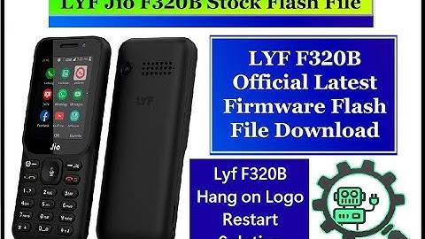 Jio F320B Hard Reset | Hang On Logo / Fix / Flashing 🔥🔥🔥