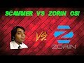 Tech Support Scammer vs Zorin OS