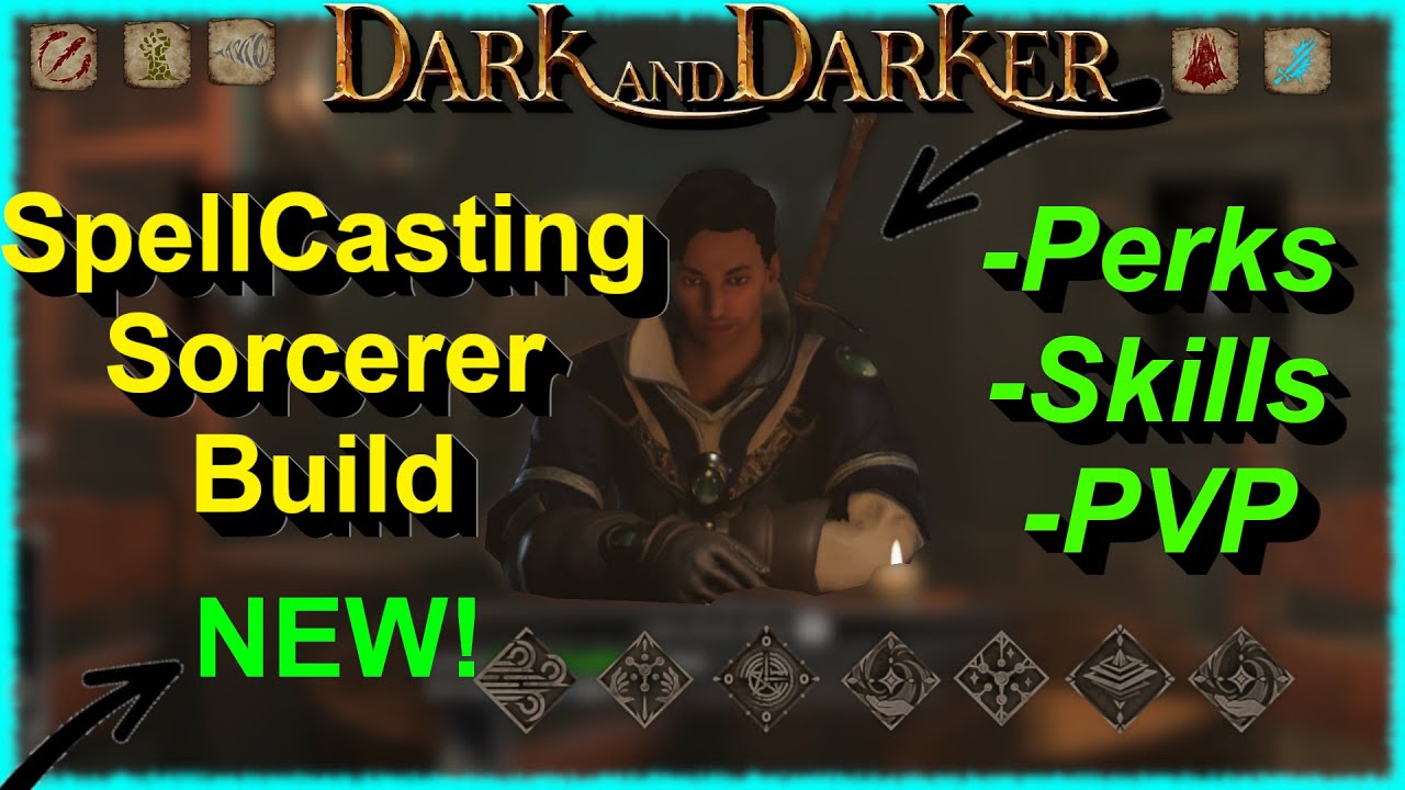 New Casting Speed sorcerer build | Dark and Darker
