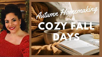 COZY FALL VLOG | DECORATING, AUTUMN READS & SIMPLE SEASONAL LIVING