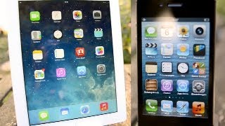 iOS 7 vs. iOS 6 Impressionen (deutsch)