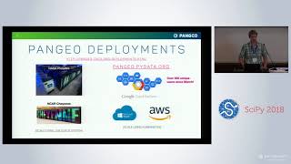 Pangeo: A Big Data Ecosystem for Scalable Earth System Science | SciPy 2018 | Hamman screenshot 1