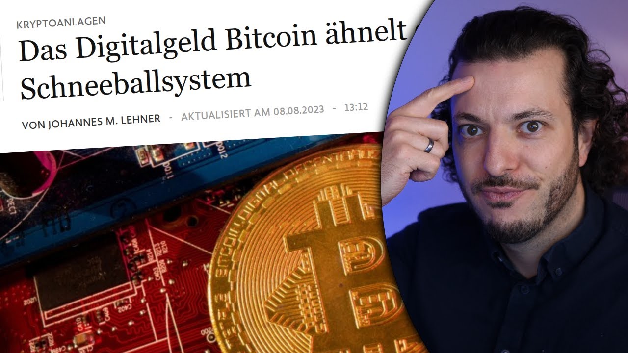 BITCOIN ähnelt Schneeballsystem! @faz wieder voll daneben🥴 | Reaction!