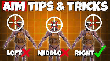 CROSSHAIR Placement Guide - PUBG Mobile Tips and Tricks BGMI