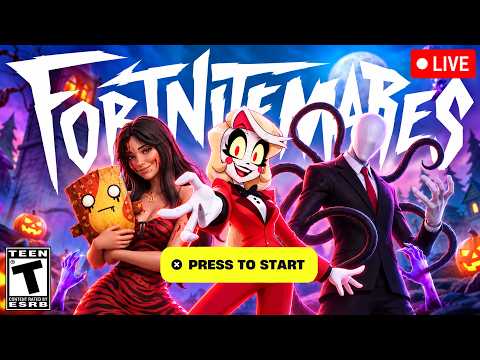🔴 FORTNITEMARES FINAL UPDATE! NEW FREE SKINS, NEW COLLABS & MORE! (Fortnite LIVE)