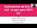 Vaader Seminar: Mise en Place et Test de SoC RISC-V sur carte DE10-Lite avec LiteX - E. Sourdin