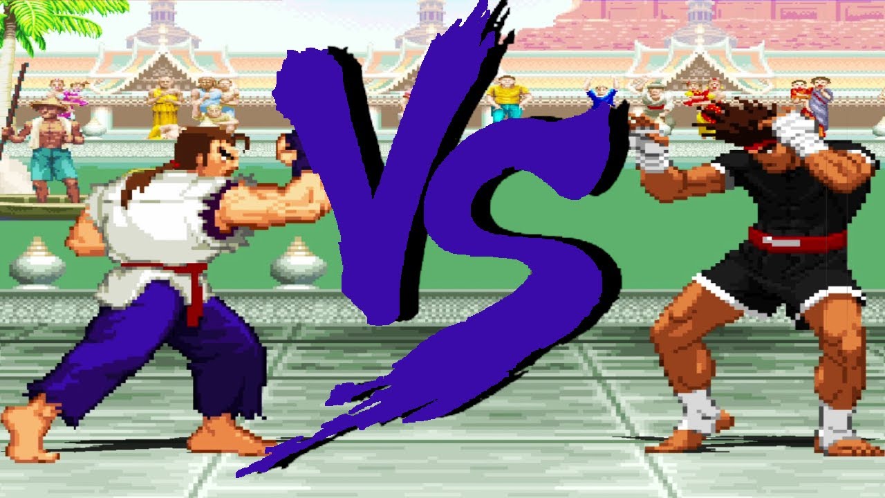 Dan Hibiki VS Joe Higashi Mugen Street Fighter VS KOF| Mugen