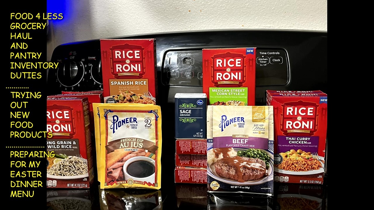Покупка продуктов в Food 4 Less 🛒 Заготовка продуктов в кладовой 🛒 Новые продукты 🛒 Пасхальное ме...