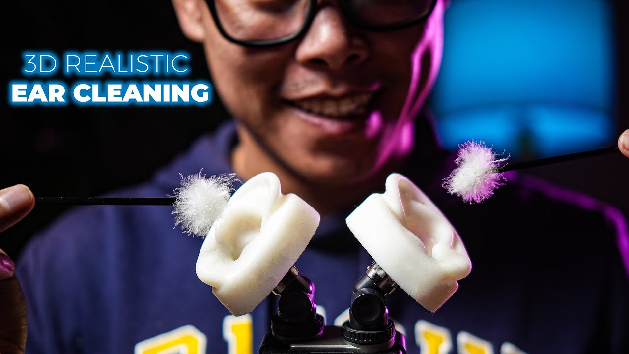 ASMR Deep Ear Cleaning 👂 3D Realistic Triggers for Sleep