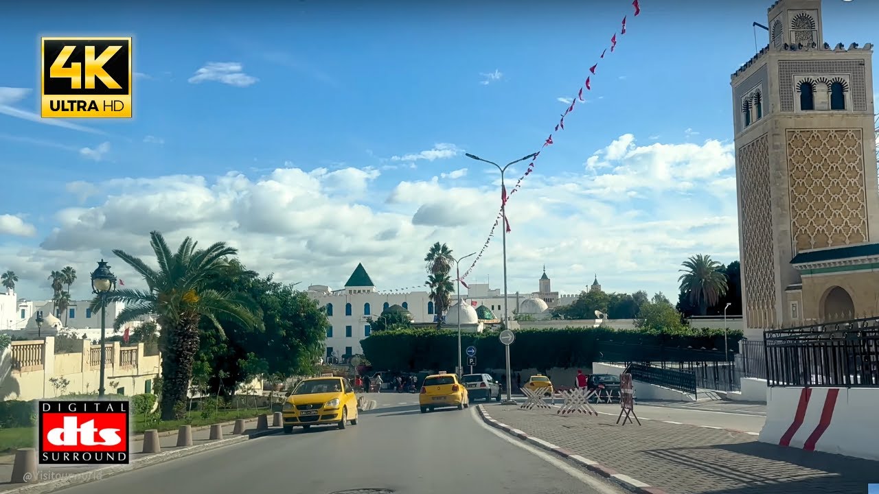Tunis drive, real road life of Tunisia’s capital🇹🇳!