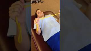 Supine Shoulder Isometric