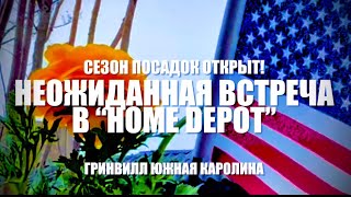 Неожиданная встреча в«HOME DEPOT”. Весенний сезон посадок открыт!***Америка для нас