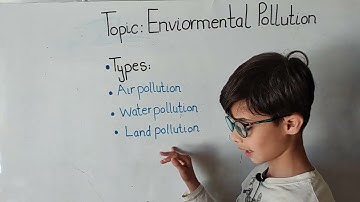 Science Class 5 - Chapter#4 - Lecture#1 - Environmental Pollution - Single National Curriculum