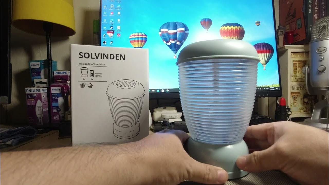 George Stevenson sofa Morse code Unboxing IKEA Solvinden Solar LED Lamp Outdoor #IKEA #Solvinden #LED #Solar  #Lamp #Outdoor - YouTube