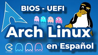 Instalar Arch Linux Puro en Español 2023  Linea de comandos