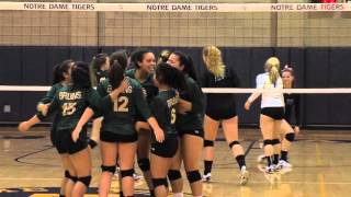 SPSV at Notre Dame Belmont Girls Volleyball