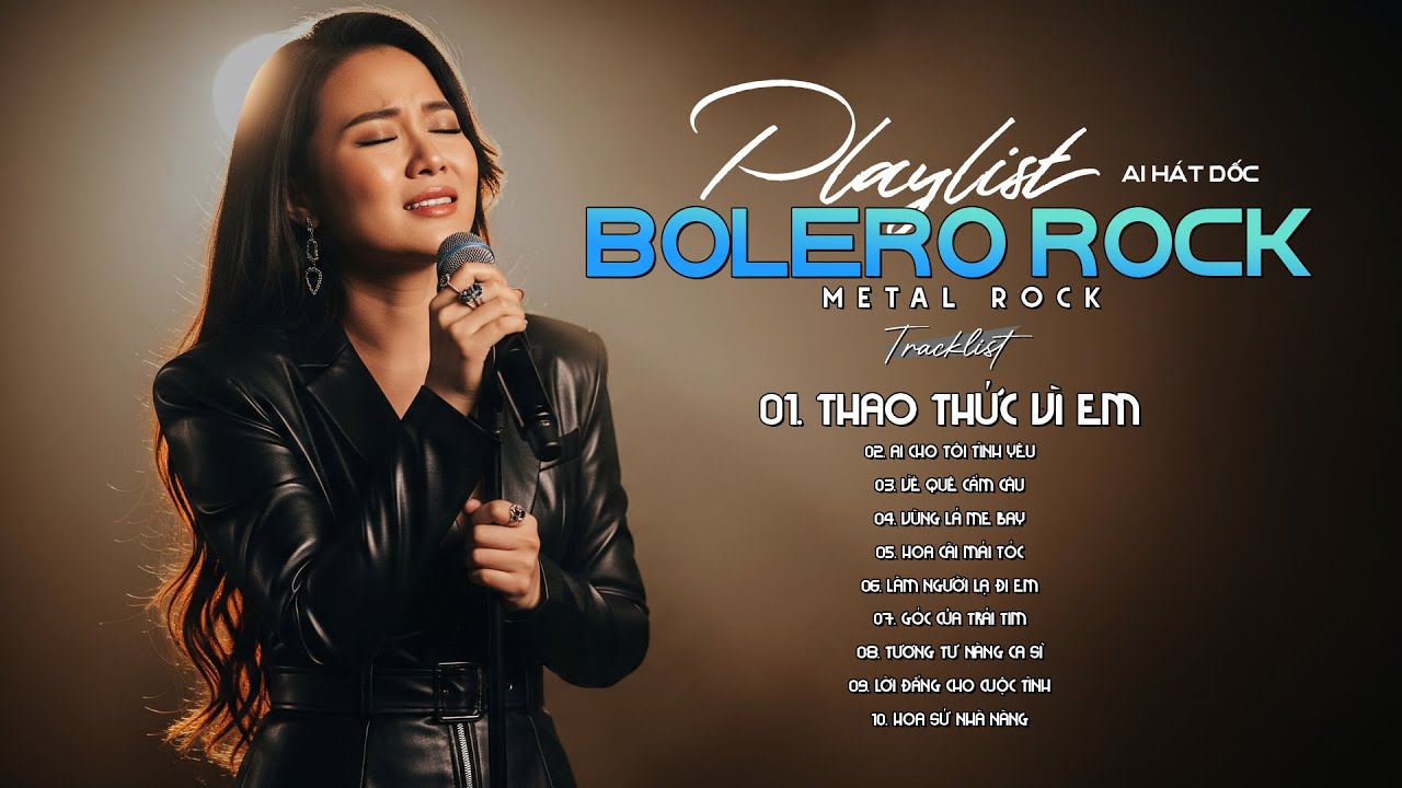 Top 10 Nhạc Bolero Rock AI Cover Hay Nhất | LK Nhạc Bolero Metal Rock NGHE LÀ GHIỀN 
