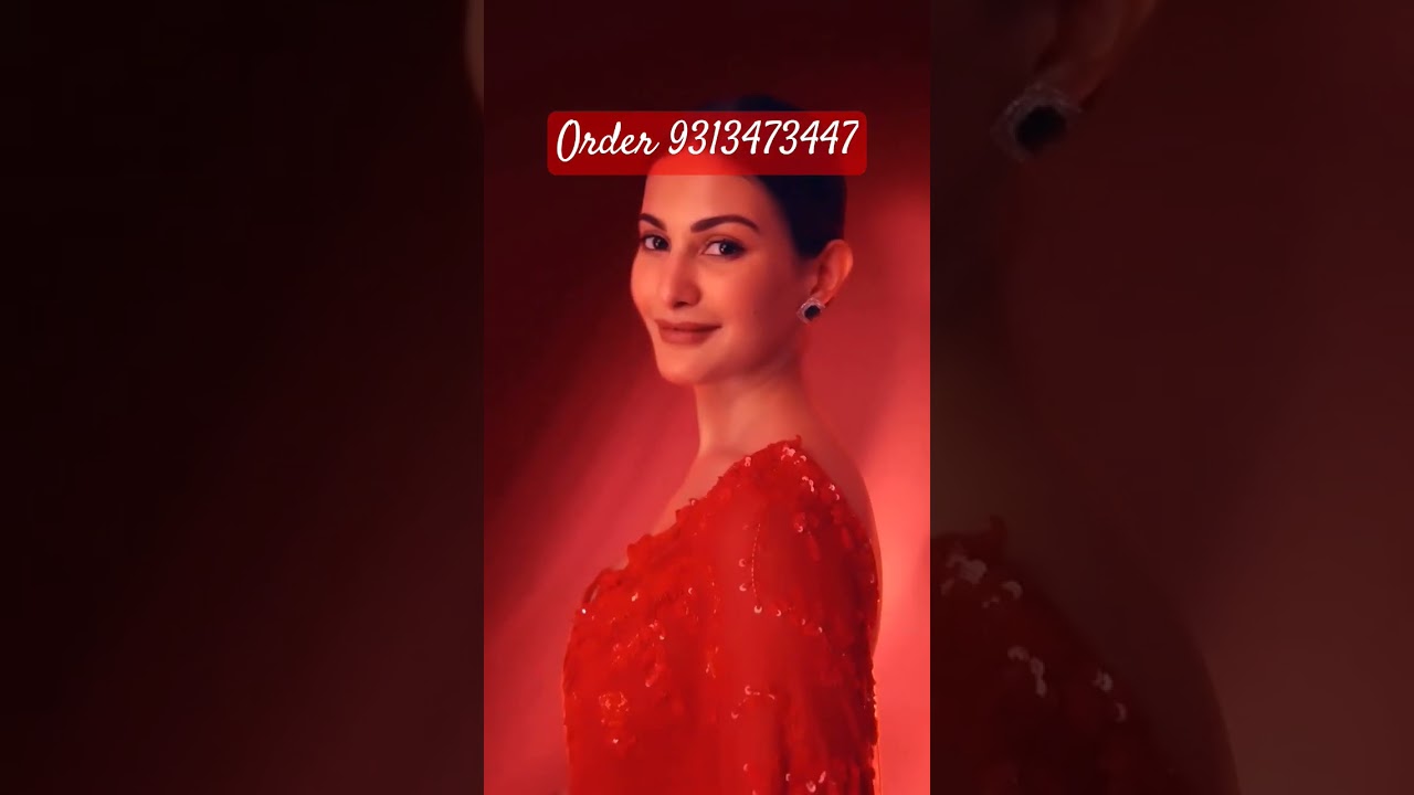 BOLLYWOOD STYLE  RED SEQUENCE SAREE ON GEORGETTE WORK BLOUSE🚀CODE LG-1740  Rate : 999