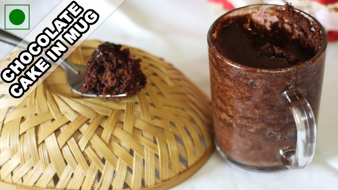 Eggless Chocolate Mug Cake Recipe | Easy & Quick Homemade Cake Recipe | Kanak