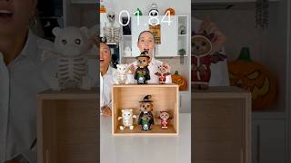 HOW FAST CAN THE GIRLS COMPLETE THE HALLOWEEN CHALLENGE!? 😩🎃 - #shorts