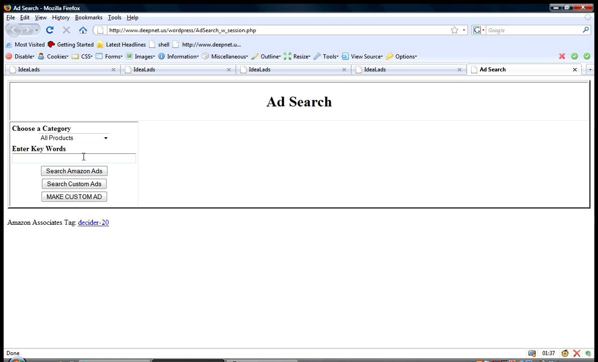 Deepnet Wordpress Plugin