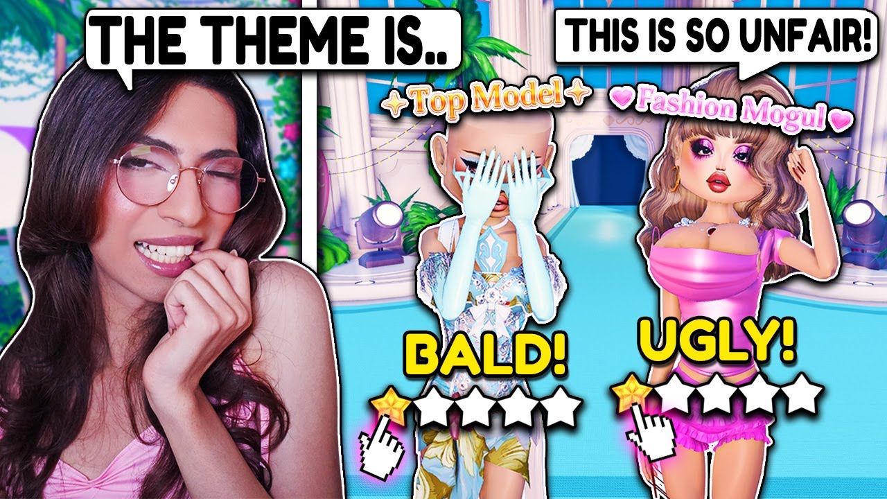 I Forced *TOP PLAYERS* To Do INSANE Challenges in DRESS TO IMPRESS MASTER SERVERS!!