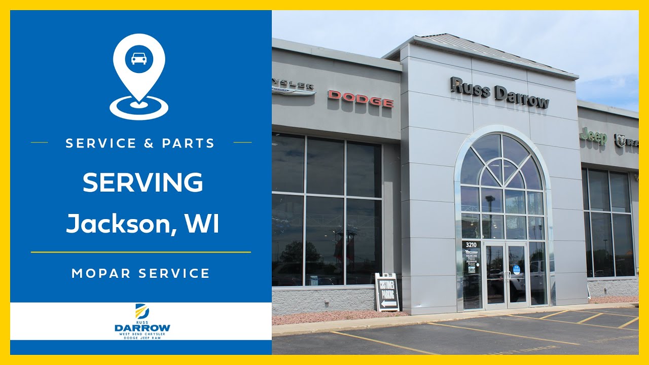 CDJR Service Jackson, WI // Russ Darrow Chrysler Dodge Jeep Ram Of West