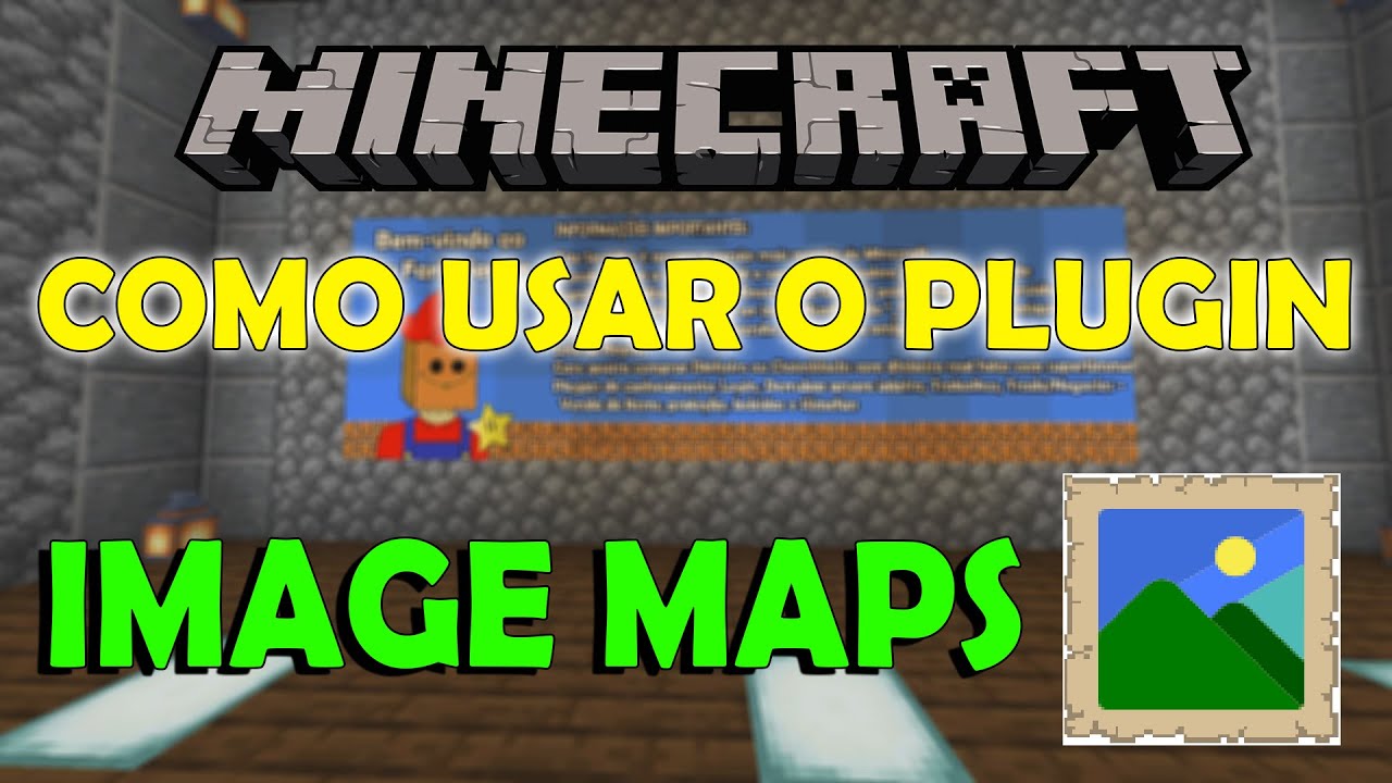 Imageonmap Como usar o Plugin Imagemaps no Minecraft - YouTube