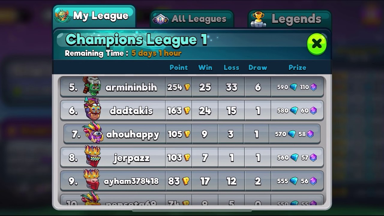 head ball champions league