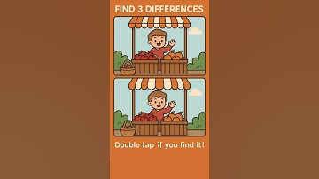 FRUIT SHOP Differences#shorts #youtubeshorts #spotthedifference