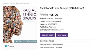 (PDF) Racial and Ethnic Groups (15th Edition) - Price $25 | eBook