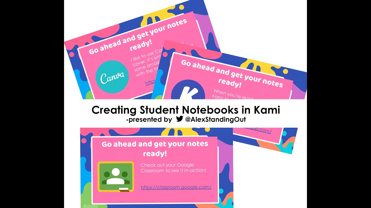 Creating student notebooks in Kami - Part I: Creating Student Notebooks ...