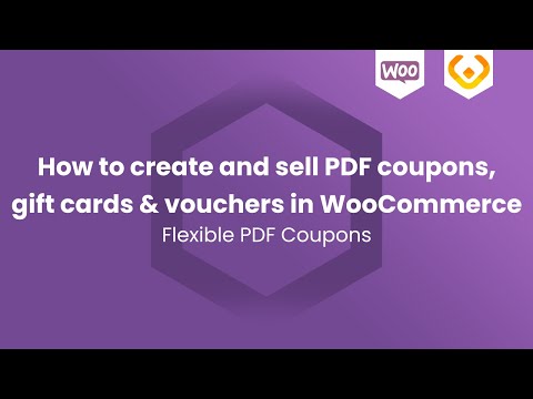 How to create and sell PDF coupons, gift cards & vouchers in WooCommerce [free plugin]