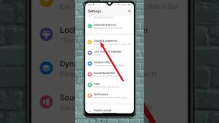 How to increase brightness of mobile #shorts #shortsfeed